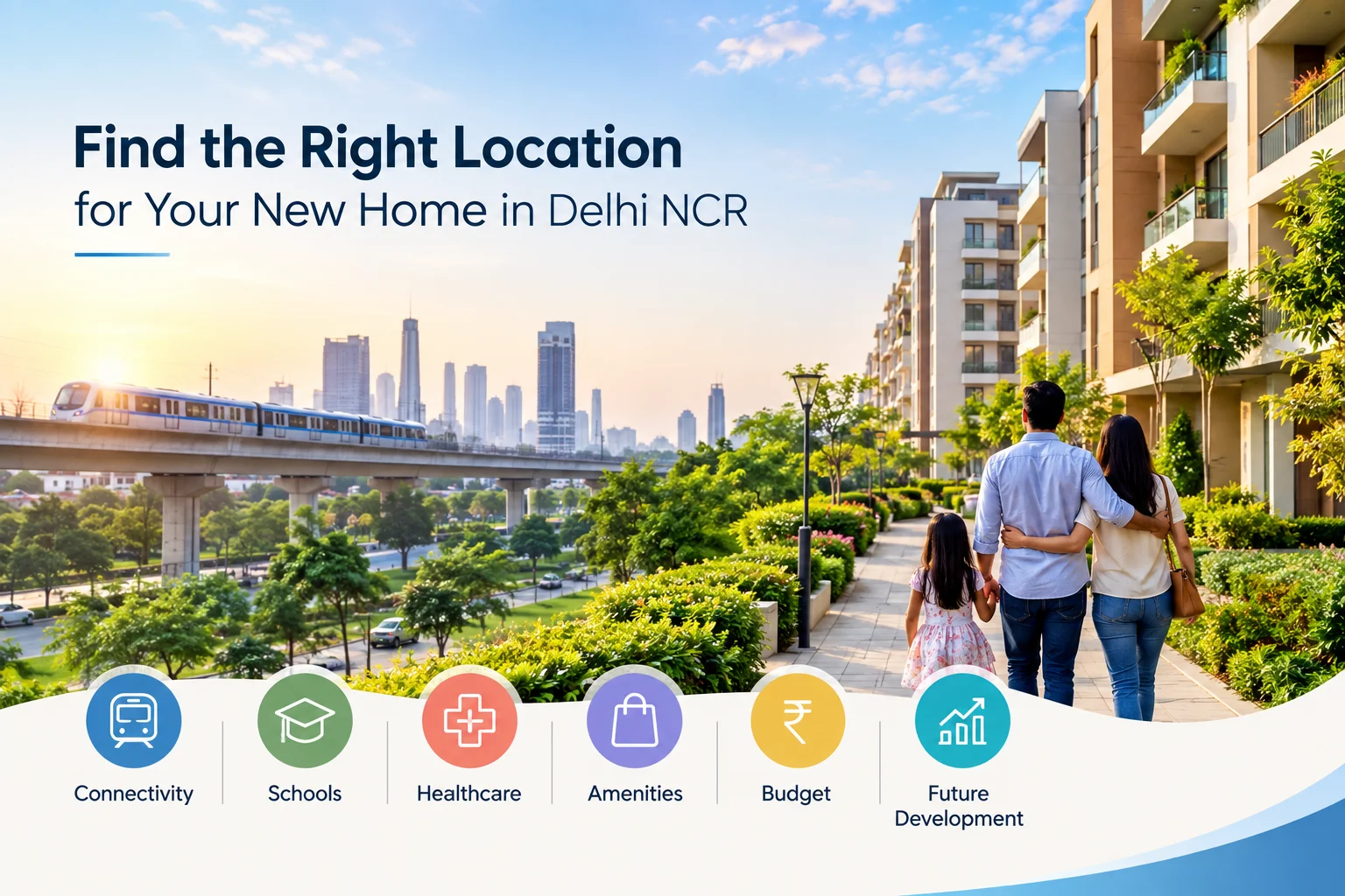 best location to buy property in Delhi NCR